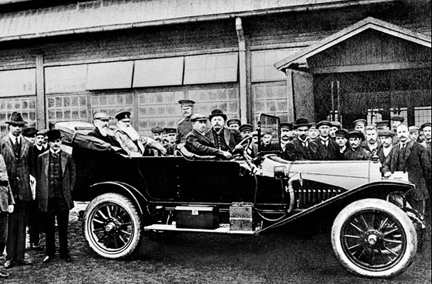 Первый автомобиль «Руссо-Балт» Первый автомобиль «Руссо-Балт». Фото: all-oldtimers.com