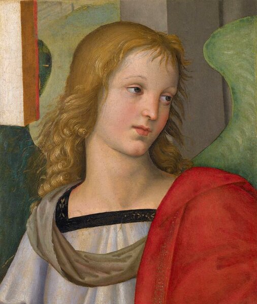 Рафаэль Санти. Голова ангела, 1501