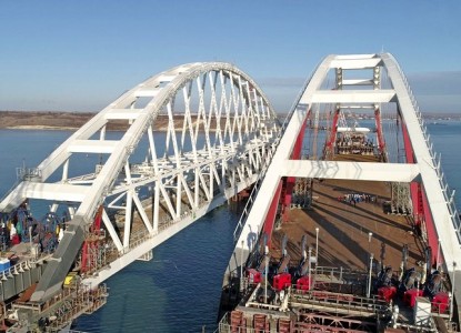 Stern: В строительстве Крымского моста Россия близка к рекорду