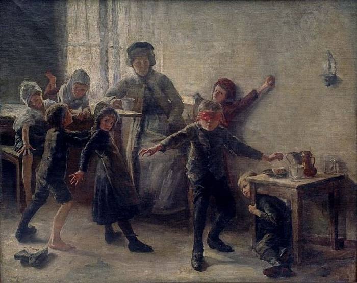 Фердо Весель (словенец, 1861-1946), Блинде Кух. (1891 год). Фердо Весель (словенец, 1861-1946), Блинде Кух. (1891 год).