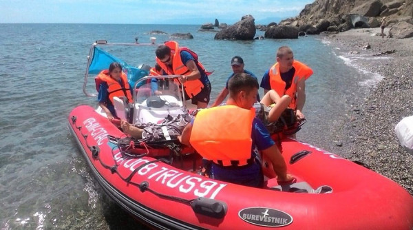 Женщина сорвалась с обрыва в Крыму