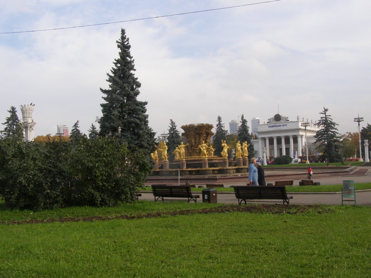 Прогулки по Москве. Осень на ВДНХ. Прогулки по Москве. Осень на ВДНХ 2014.