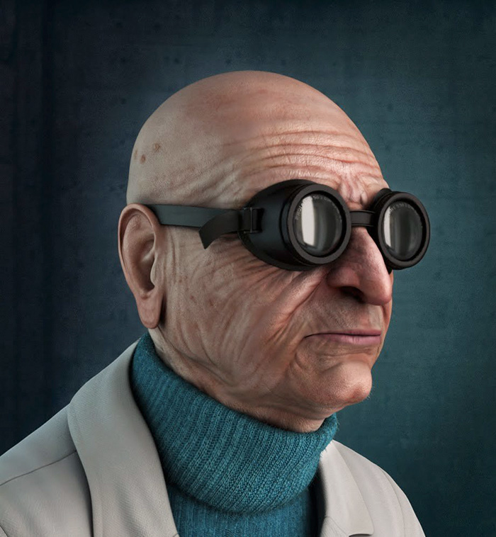 Professor Hubert J. Farnsworth From Futurama