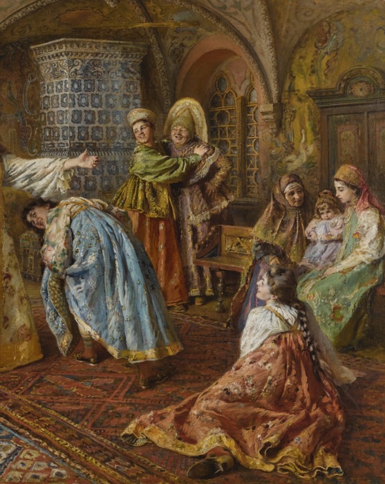 Игра в жмурки. Фрагмент. Игра в жмурки. Фрагмент.