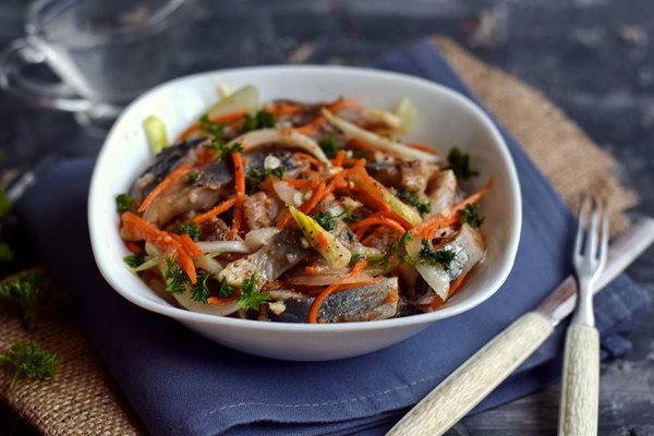 Сельдь по-корейски Сельдь по-корейски