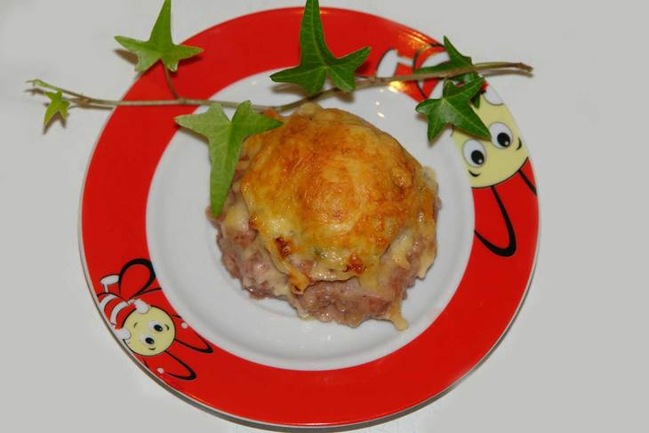 Мясные гнезда с картофельной начинкой Мясные гнезда с картофельной начинкой