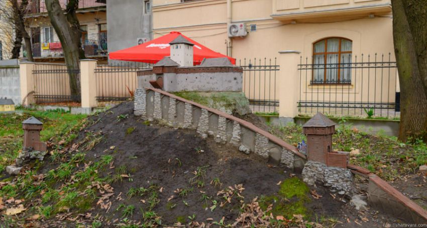 миниатюра, Украина, замок, пямятник