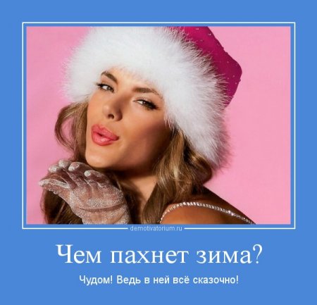 Прикольные мотиваторы - Зима наступила!