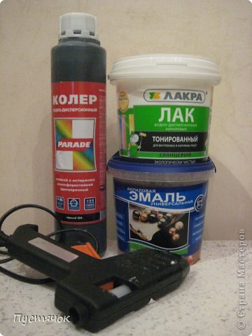 Краска клей для декора Краска клей для декора