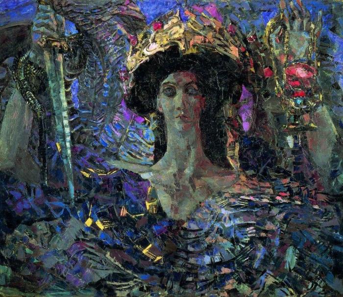 Михаил Врубель. Шестикрылый серафим, 1904 г. Михаил Врубель. Шестикрылый серафим, 1904 г.