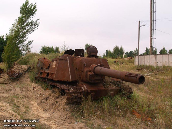 41 танк, захваченный природой 41 танк, захваченный природой