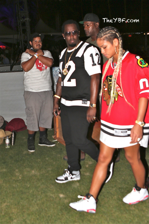 Diddy and Cassie Coachella Music Festival Diddy and Cassie Coachella Music Festival