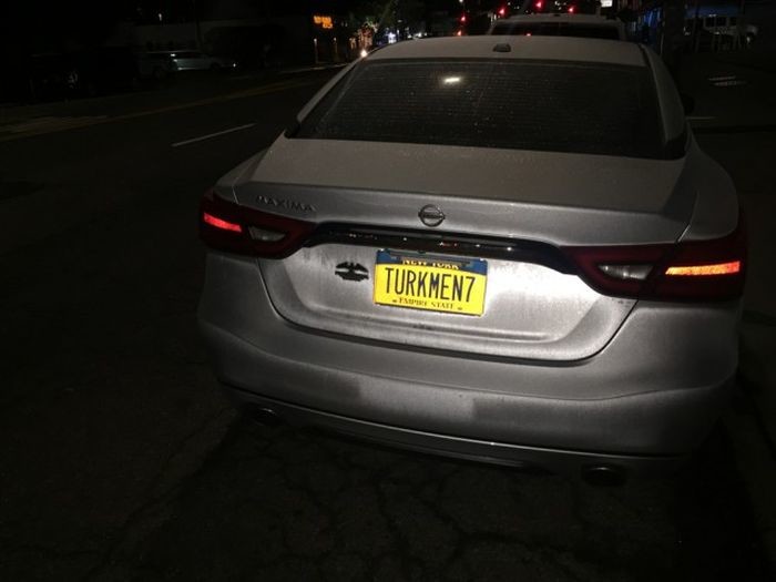 Наши повсюду! «Русские» номера в США Наши повсюду! «Русские» номера в США авто, автомобили, машины, номера, сша