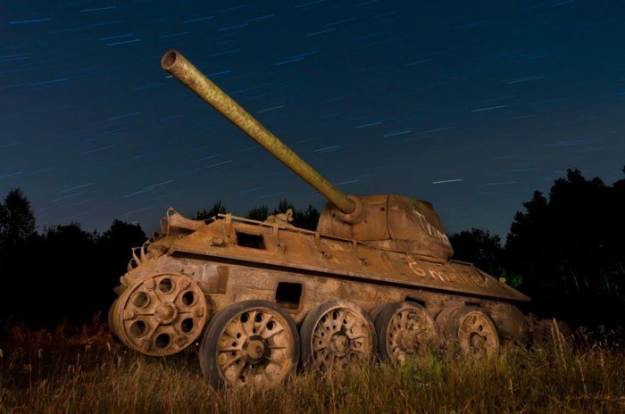 41 танк, захваченный природой 41 танк, захваченный природой