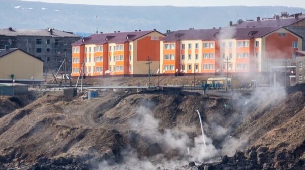 Строительство общежитий для российских военнослужащих на Курильских островах Итуруп и Кунашир