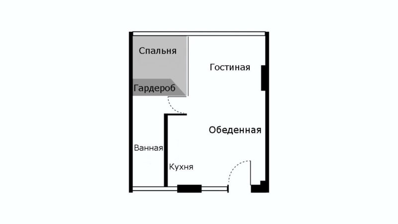 В этой квартире всего 24 кв. м., но в ней есть всё, что нужно В этой квартире всего 24 кв. м., но в ней есть всё, что нужно