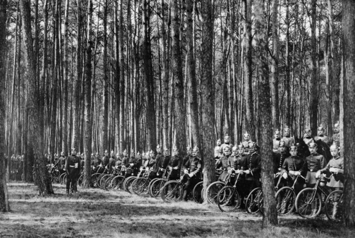 Велосипедные войска Первой мировой. Велосипедные войска Первой мировой.