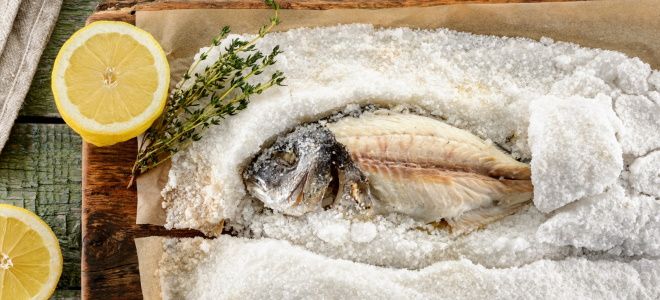 рыба в соли в духовке рецепт