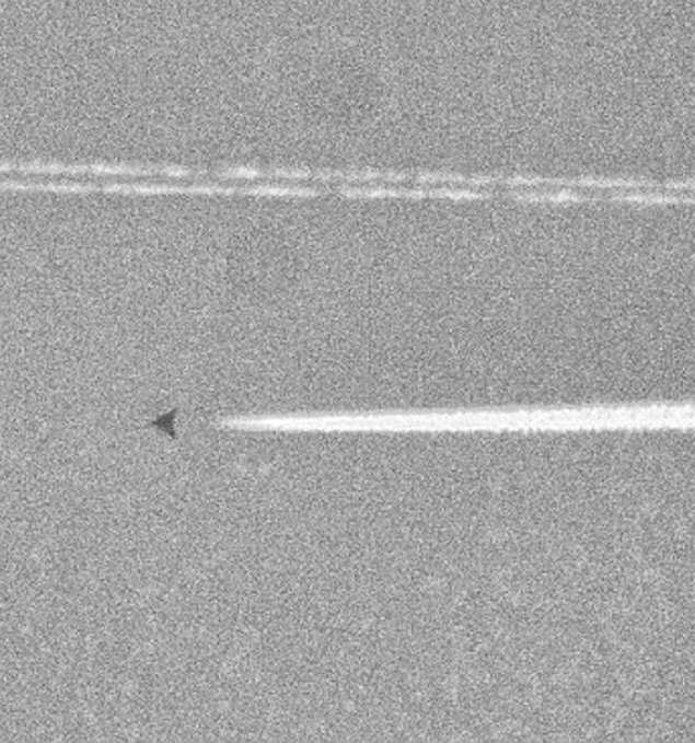 Треугольник в небе над Техасом появился чуть раньше, чем в Канзасе