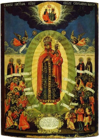Икона Божией Матери Всех скорбящих Радость. Храм иконы Божией Матери «Всех Скорбящих Радость» на Большой Ордынке