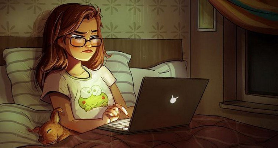 ПРО РАЗНЫЕ МИРЫ. — Хамло! — выкрикнула соседка и немедленно захлопнула дверь. — Старая дура!