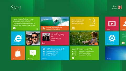 Windows 8.2 может вернуть меню "Пуск"
