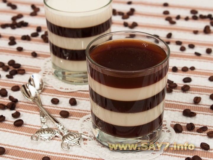 Желе Кофе с молоком