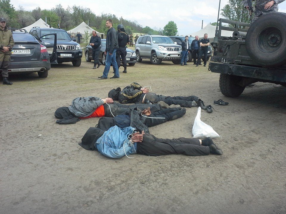 Жертвы бандеровцев в Славянске