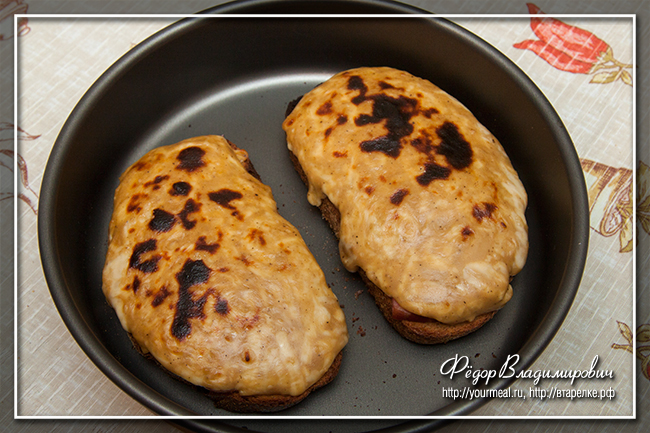 Уэльские сырные гренки (Welsh rarebit)