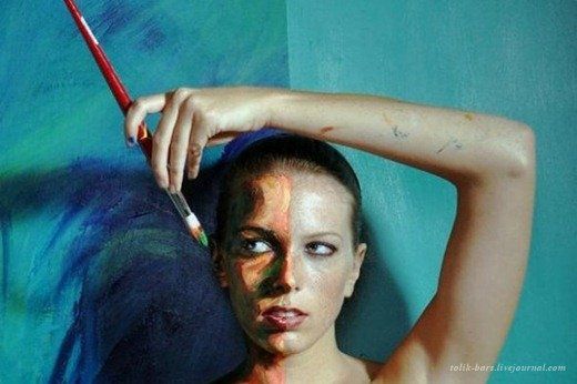 боди-арт, искусство, необычное