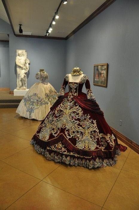 Платья 19 века бальное синее