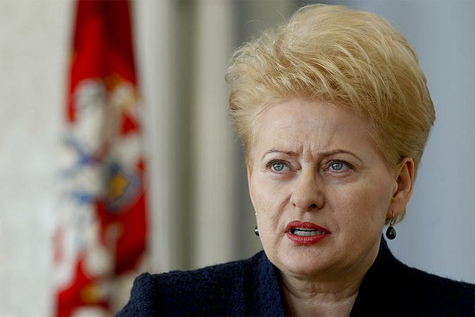 Президент Литвы прокомментировала взрыв в метро Петербурга