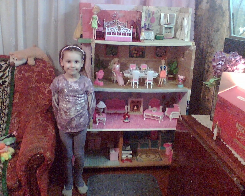 домик для куклы Барби