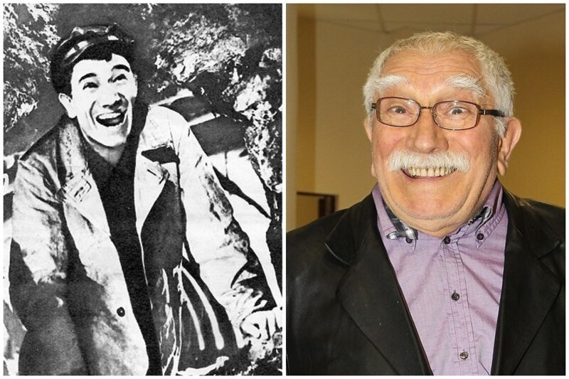 Армен Джигарханян, 1959, "Обвал", молодой рабочий Акоп. Армен Джигарханян, 1959, "Обвал", молодой рабочий Акоп. дебют, звезды, интересное, кино, первые, роли, факты