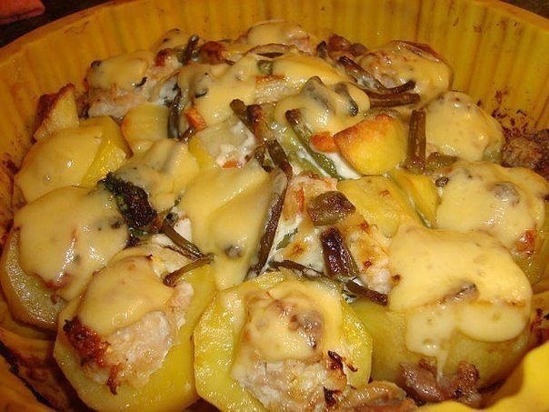 Фаршированная картошка