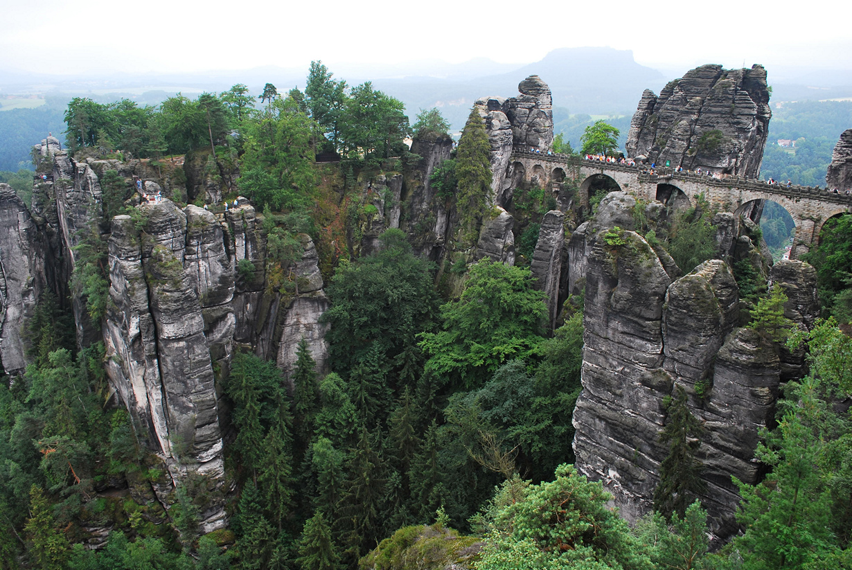 Германия. Саксонская Швейцария. Бастай. (koeb)