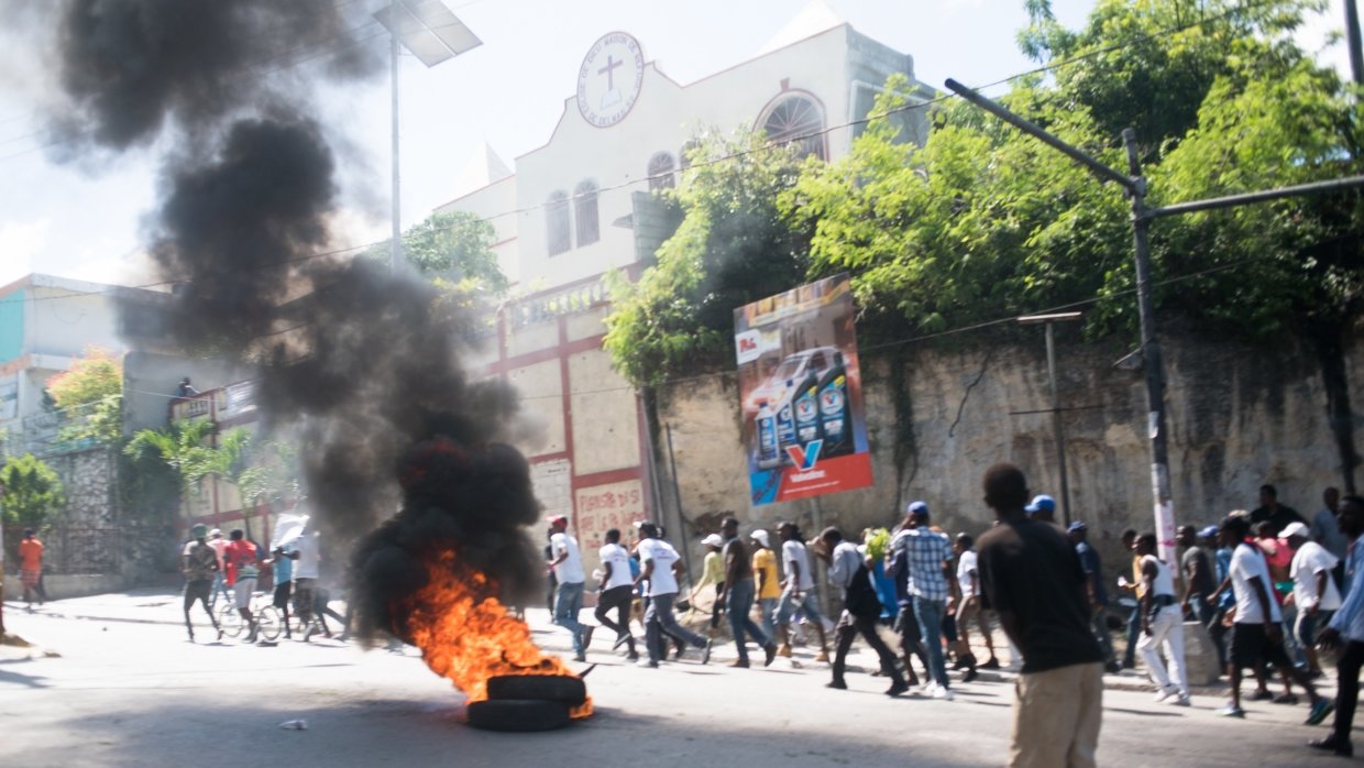 Протестующие взяли под контроль улицы в столице Гаити
