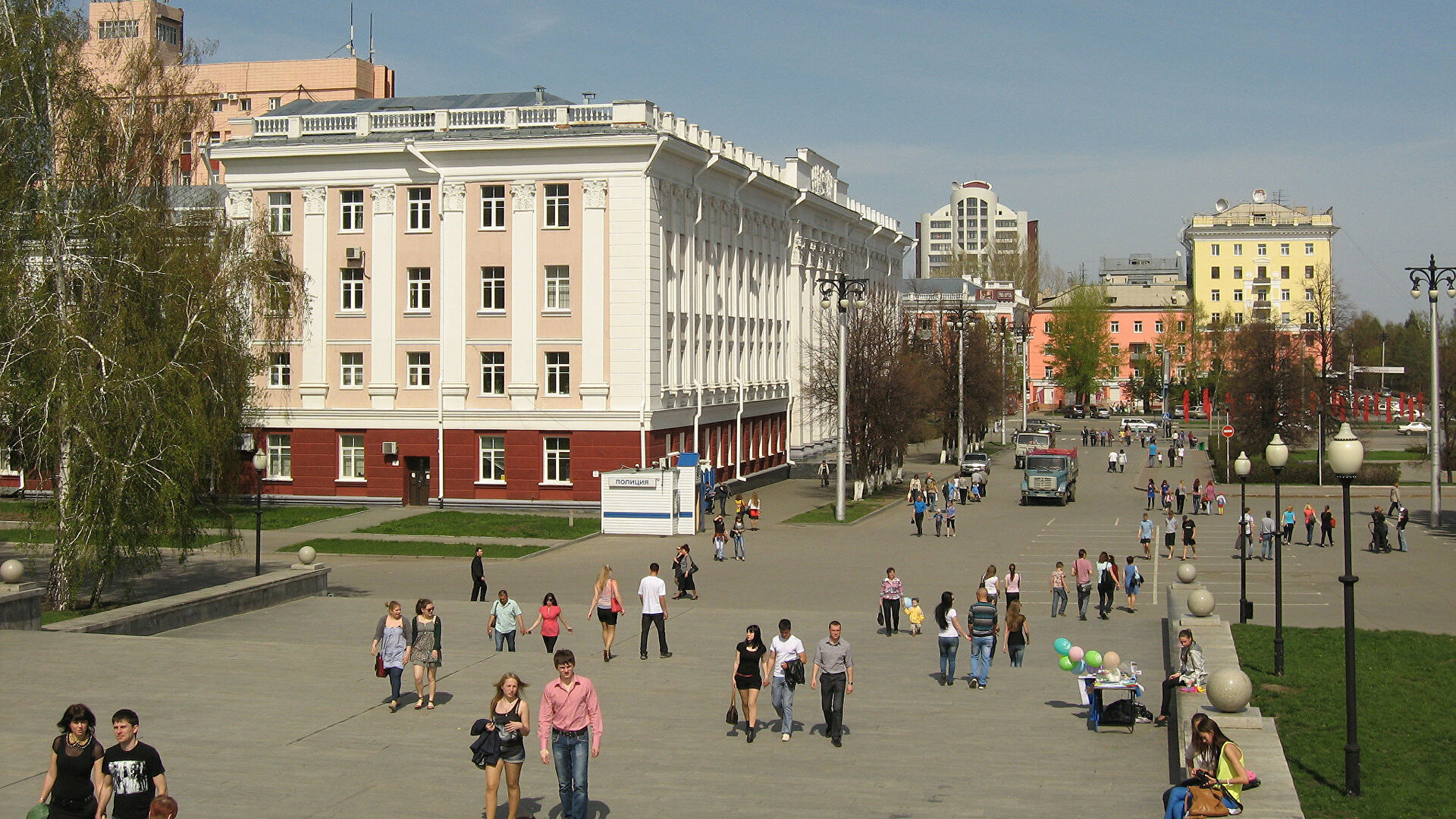 Главная площадь Барнаула