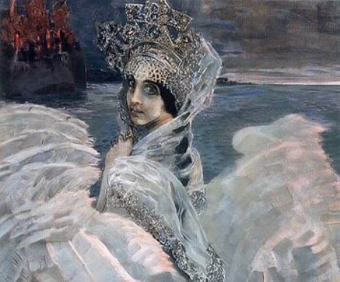Михаил Врубель. Царевна-Лебедь, 1900 г. Фрагмент Михаил Врубель. Царевна-Лебедь, 1900 г. Фрагмент