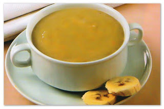 Банановый кисель от кашля