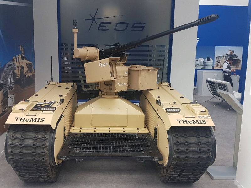 Австралийско-эстонский боевой наземный беспилотник представлен на IDEX-2019