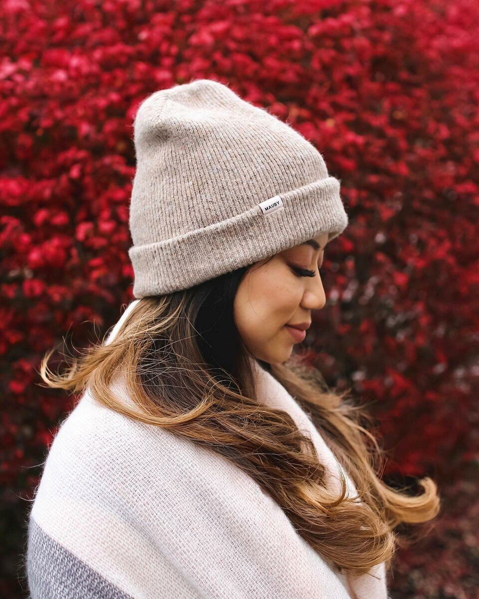 @ann.le.do / Базовая вязаная шапка для женщин. /Фото: instagram.com
