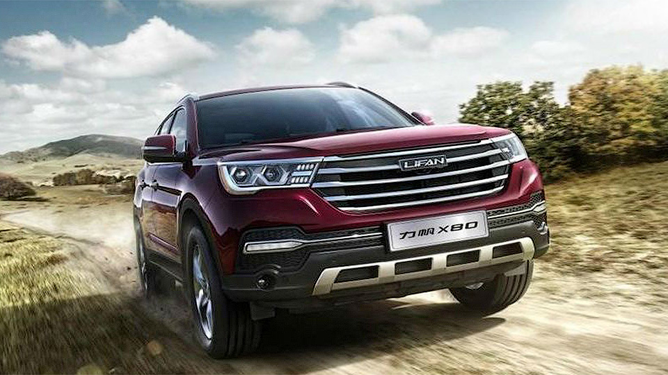 Кроссовер Lifan X80 начнут продавать в конце марта