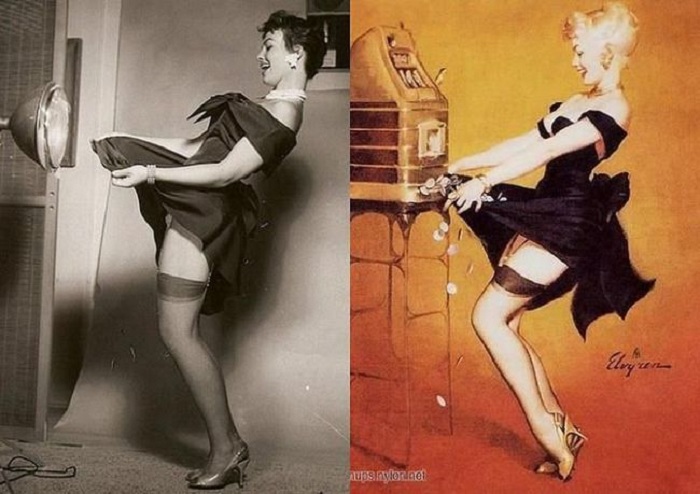 Pin-Up-девушки и их реальные прототипы. Pin-Up-девушки и их реальные прототипы.