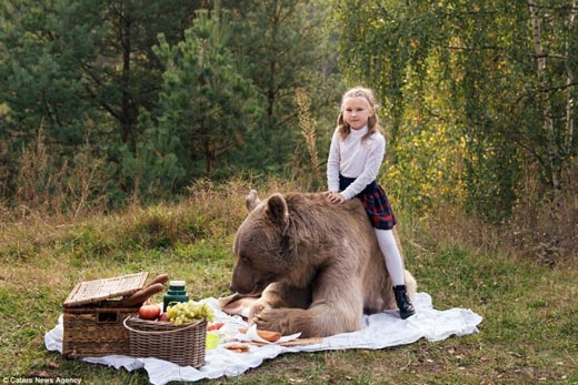 Фотограф Ольга Баранцева снимает портреты с настоящими животными Фотограф Ольга Баранцева снимает портреты с настоящими животными