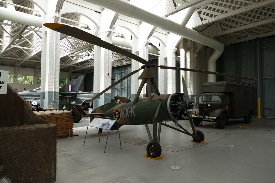 Avro Rota Mk.I, армейская версия Cierva C.30. Этот экземпляр хранится в Имперском военном музее в Даксфорде, Великобритания - Летающие глаза артиллерии | Warspot.ru
