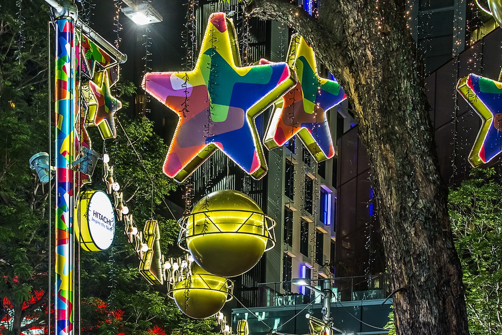 OchardRoad12 Ochard Road: Как выглядит самая известная улица Сингапура перед Рождеством и Новым годом