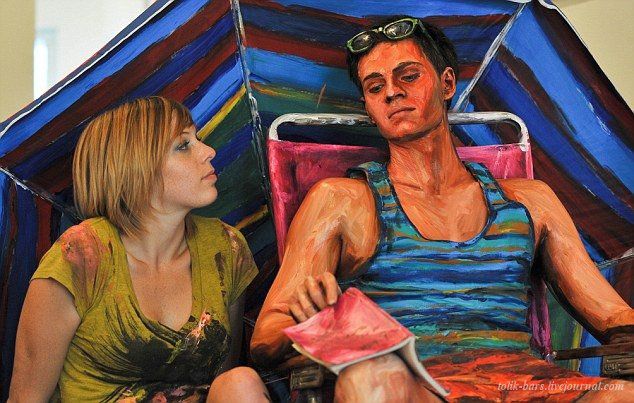 боди-арт, искусство, необычное