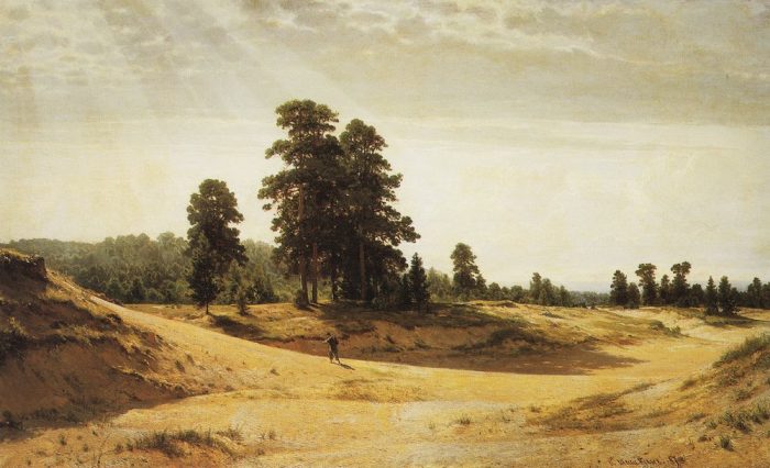 пейзажи Ивана Шишкина -4-04 художник Иван Шишкин картины -4-04