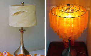 I Revived An Old Lamp Using Nearly 90 Empty Pill Bottles